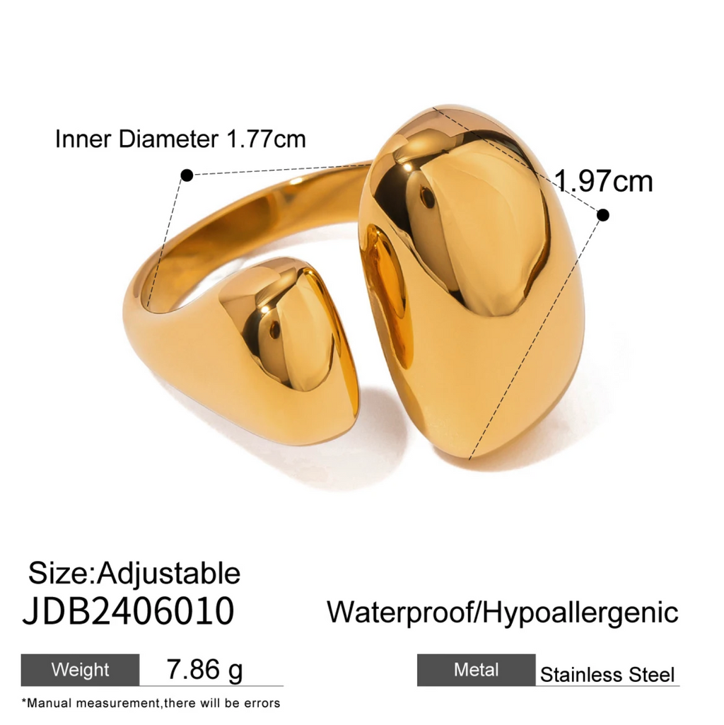 Minimalist 316L Stainless Steel Ring